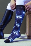 wolf horse riding socks pattern limited edition left side performa ride