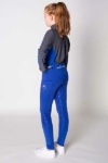 Youth Disrupt Horse Riding Tights Royal Blue Back Left Performa Ride