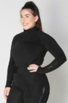 equestrian top chill base layer black front a performa ride