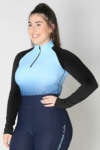 base layer equestrian top blue blue ombre front b performa ride