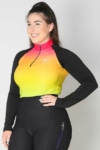 base layer equestrian top rainbow ombre front b performa ride