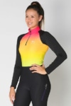 base layer equestrian top rainbow ombre front performa ride