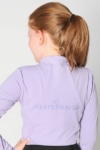 Luna Baselayer Youth Equestrian Top Lilac Back Performa Ride