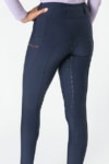 evolve horse riding tights navy back left performa ride
